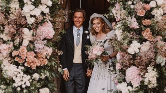 See Princess Beatrice In Her Wedding Dress—& The Queen In The Same Dress 58 Years Earlier