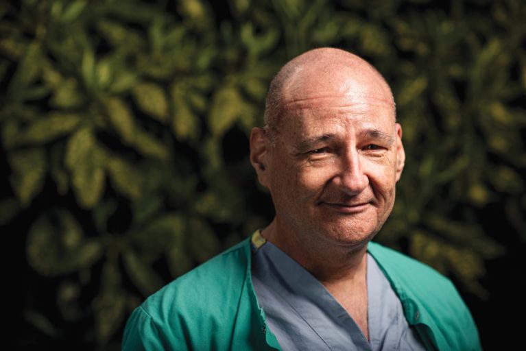 —Scott MacKeigan, 57, registered nurse (emergency department at Mount Saint Joseph; intensive care unit at St. Paul’s Hospital)