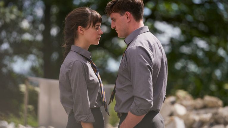 Edgar-Jones (left) and Mescal, as Marianne and Connell, had undeniable onscreen chemistry (Courtesy of CBC)