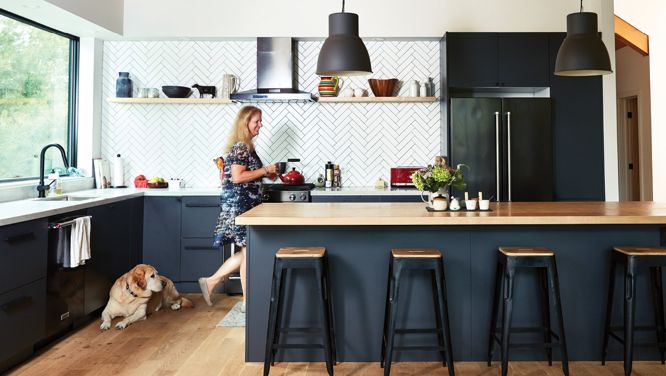 Inside A Prefab Cottage Transformed Into A One-Of-A-Kind Home