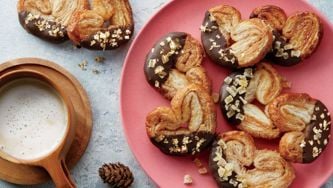 Gingerbread Palmier Cookies