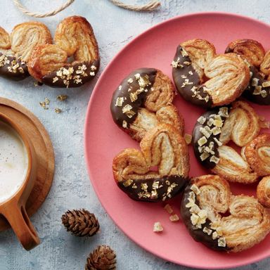 Gingerbread Palmier Cookies