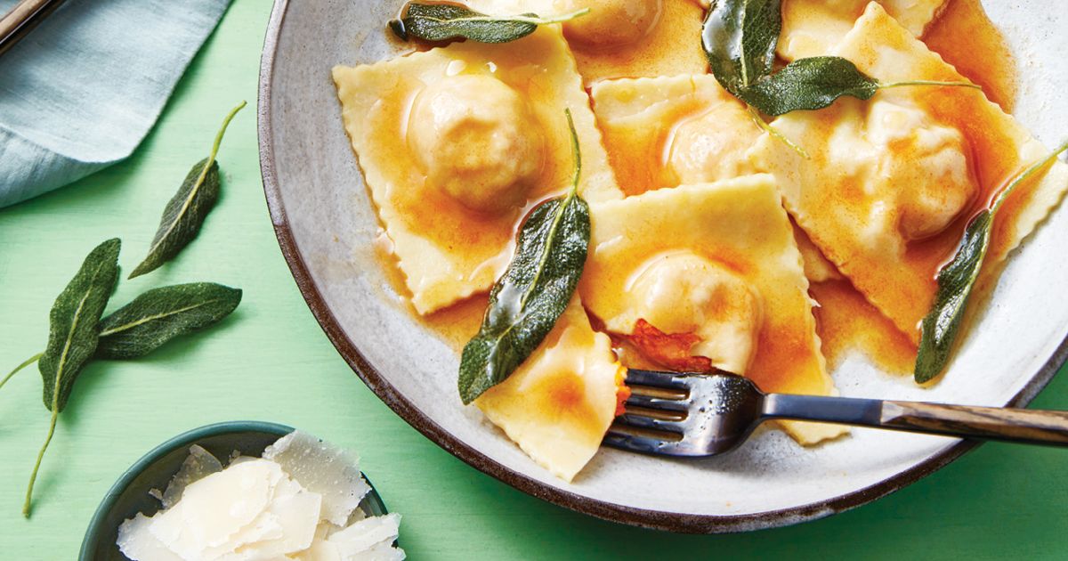 Homemade Sage And Pumpkin Ravioli Recipe - Chatelaine