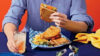 Grilled Cheese With Pickles