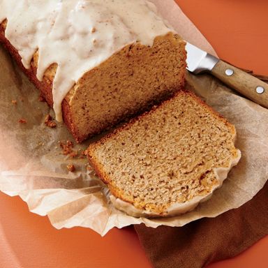 Glazed Chai Loaf Tea Cake