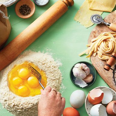 Homemade Fregola Sarda Pasta Dough