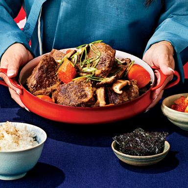Instant Pot Korean Braised Short Ribs (Galbi Jjim)