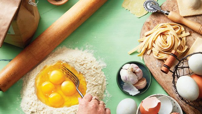 Homemade Egg Pasta Dough