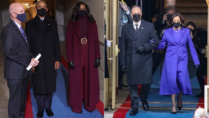 Michelle Obama And Kamala Harris Support Black American Designers At Inauguration