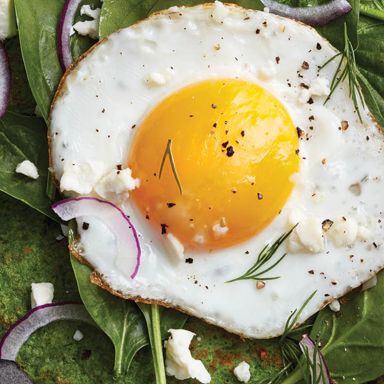 Garden Spinach Crepes