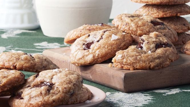 Vegan Chocolate Chip Cookies