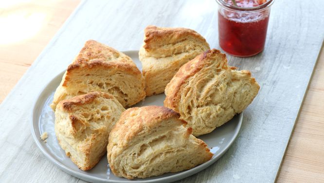 Plant-based Butter Flaky Biscuits