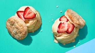 Mascarpone Ice Cream Scone-Wich