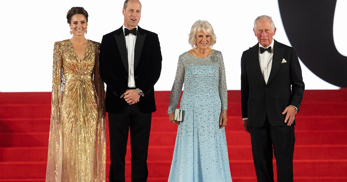 Kate Glitters In Gold Gown At James Bond Premiere Red Carpet - Chatelaine