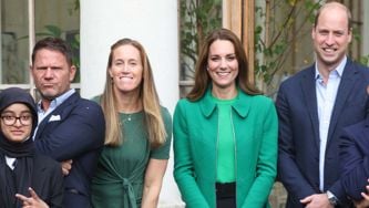 Kate Goes For Bright Green In An Erdem Coat With Prince William At Kew Gardens