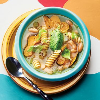 Broccoli Pistou Soup