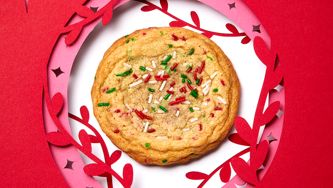 Brown Butter Confetti Cookies