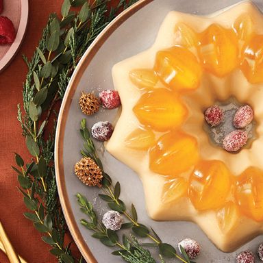 Eggnog Panna Cotta