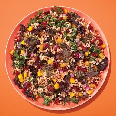 Wheat Berry, Kale And Cranberry Salad