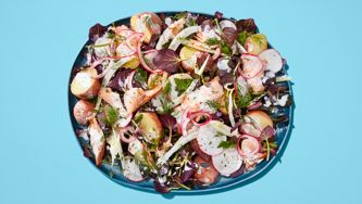 Smoked Trout Salad with Horseradish