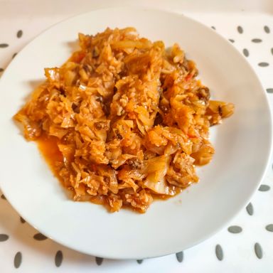 Cabbage Roll Stir-Fry