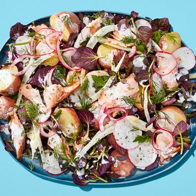 Smoked Trout Salad with Horseradish