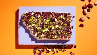 Pistachio And Rose Halva