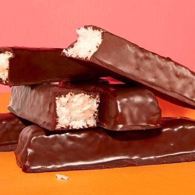 Vegan Chocolate-Covered Coconut Bars
