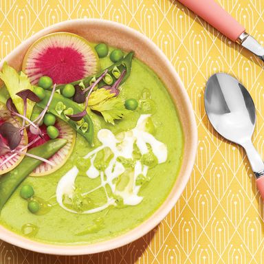 Pesto Potato Soup