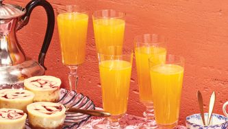Hard Cider Mimosa