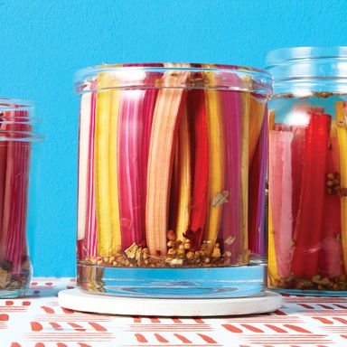 Pickled Swiss Chard Stems