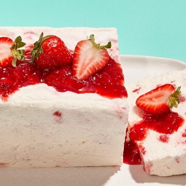 Strawberry and Honey Semifreddo