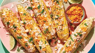 Elotes with Zesty Nacho Dust