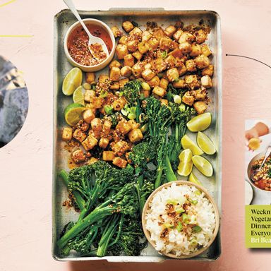 Bri Beaudoin’s Firecracker Tofu with Broccolini and Chili Garlic Oil