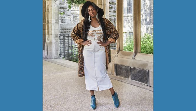 This Newly Minted Professor Has Back-To-School Style Figured Out