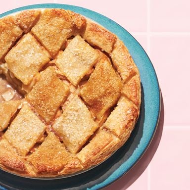Pumpkin-Spiced Apple Pie