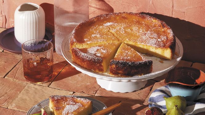 Semolina and Ricotta Cake