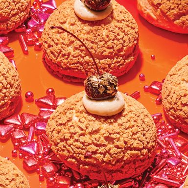 PB and Banoffee Choux aux Craquelin