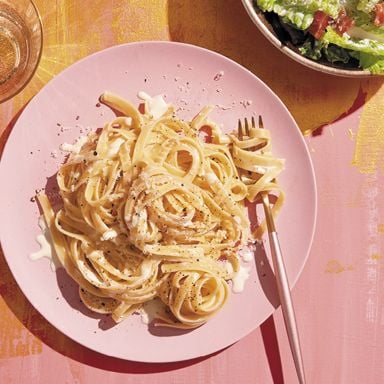 Prosecco Fettuccine Alfredo