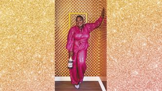 Steal A Page From This Content Creator’s Bold And Bright Holiday Style