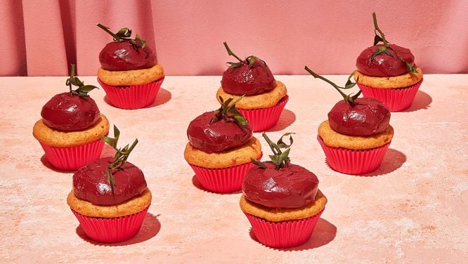 Tomato Soup Cupcakes
