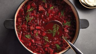 Borscht With Beef And Beets