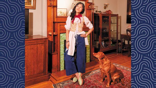 This Slow-Fashion Lover Gives Us A Lesson In Layering