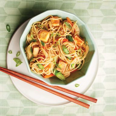 Honey-Ginger Tofu And Vegetable Stir-Fry