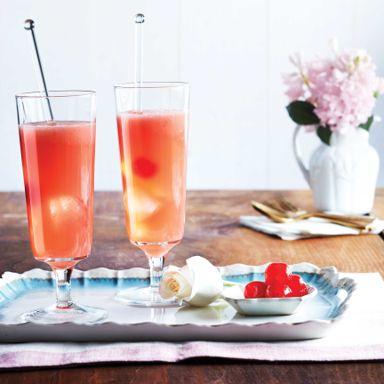 Rhubarb Sour Cocktail