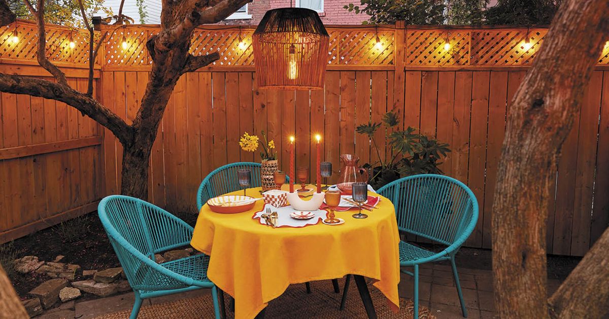 View of How To Make A Solar-Powered Outdoor Pendant Light - Chatelaine