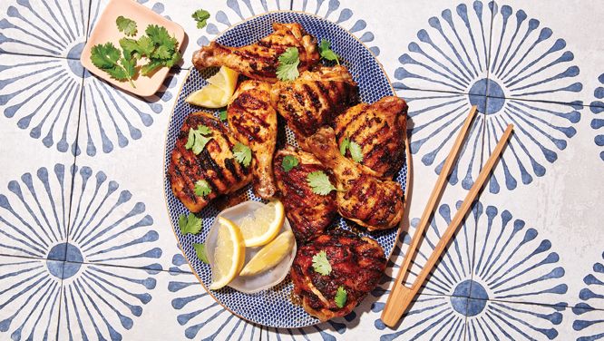 Spiced Yogurt-Marinated Chicken