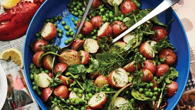 Greek potato salad