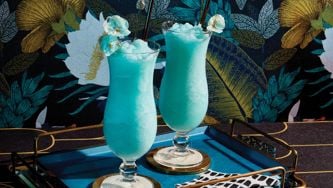 Blue Barachois Cocktail