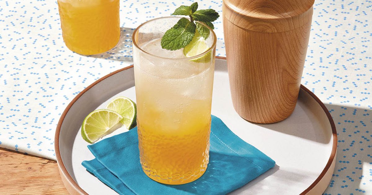 MangoGinger Gin Sling Cocktail recipe Chatelaine